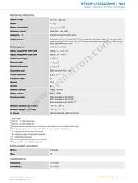 WTB16P-2416112BA00 Datasheet Page 3