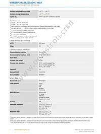 WTB16P-24161220A00 Datasheet Page 4