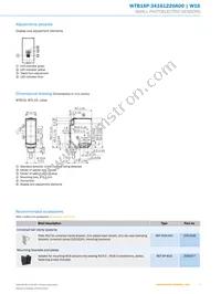 WTB16P-34161220A00 Datasheet Page 7