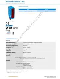 WTB26I-24161120A00 Datasheet Page 2