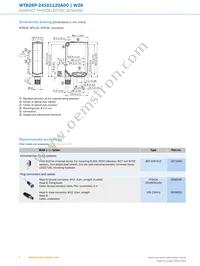 WTB26P-24161120A00 Datasheet Page 8