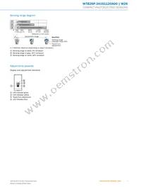 WTB26P-34161120A00 Datasheet Page 7