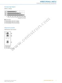 WTB27-3F2411 Datasheet Page 5