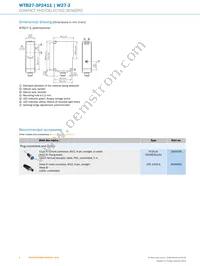 WTB27-3P2411 Datasheet Page 6