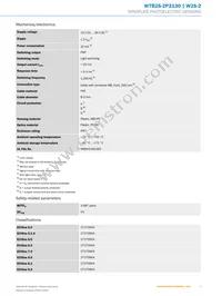 WTB2S-2P3130 Datasheet Page 3