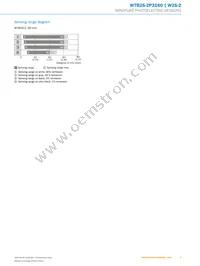 WTB2S-2P3160 Datasheet Page 5