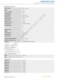 WTB4-3P2261 Datasheet Page 3