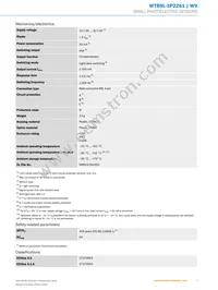 WTB9L-3P2261 Datasheet Page 3