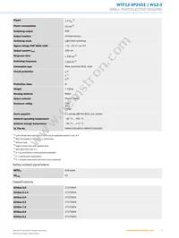 WTF12-3P2431 Datasheet Page 3