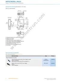 WTF12-3P2441 Datasheet Page 6