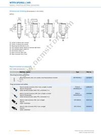 WTF9-3P2461 Datasheet Page 6