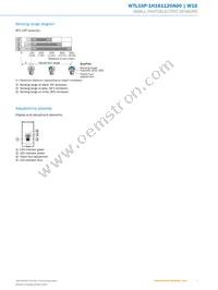 WTL16P-1H161120A00 Datasheet Page 7