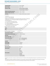 WTL16P-34161120A00 Datasheet Page 4