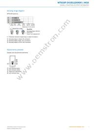 WTS16P-24161120A00 Datasheet Page 7