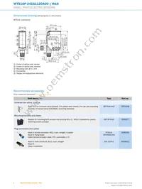 WTS16P-24161120A00 Datasheet Page 8