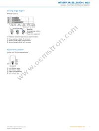 WTS16P-34161120A00 Datasheet Page 7