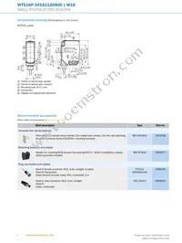 WTS16P-34161120A00 Datasheet Page 8