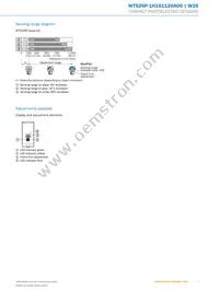 WTS26P-1H161120A00 Datasheet Page 7