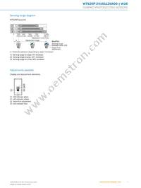 WTS26P-24161120A91 Datasheet Page 7