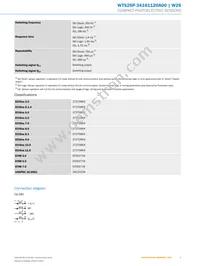 WTS26P-34161120A00 Datasheet Page 5