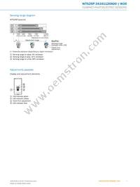 WTS26P-34161120A00 Datasheet Page 7