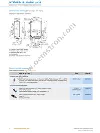 WTS26P-34161120A00 Datasheet Page 8