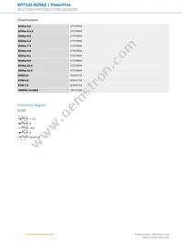 WTT12L-B2562 Datasheet Page 4