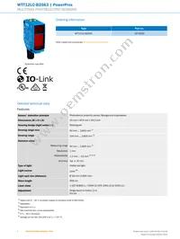 WTT12LC-B2563 Datasheet Page 2