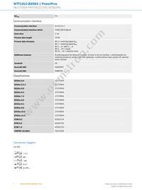 WTT12LC-B2563 Datasheet Page 4