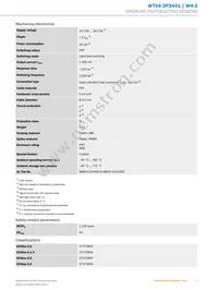 WTV4-3P3441 Datasheet Page 3