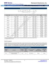 WWF2AJT82R0 Datasheet Page 2