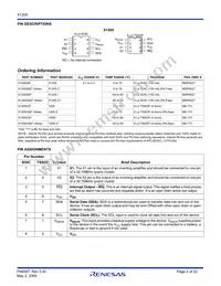 X1205V8T1 Datasheet Page 2