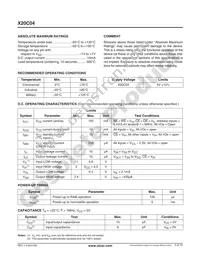 X20C04P-15 Datasheet Page 4