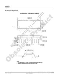 X20C04P-15 Datasheet Page 12