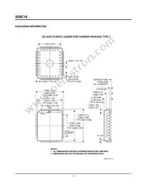 X20C16SI-35 Datasheet Page 17