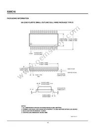 X20C16SI-35 Datasheet Page 18