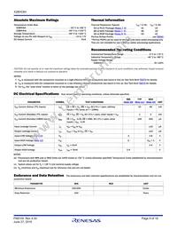 X28HC64P-12 Datasheet Page 9