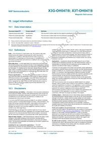 X3G-OH047 Datasheet Page 17