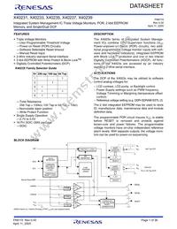 X40239S16I-BT1 Datasheet Cover