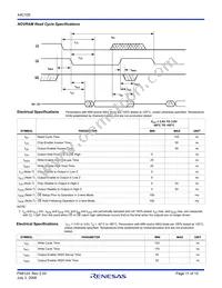 X4C105V20I Datasheet Page 11