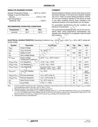 X60008AIS8-50T1 Datasheet Page 3