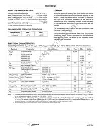 X60008DIS8-25T1 Datasheet Page 3