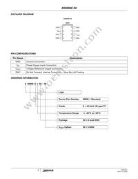 X60008EIS8-50T1 Datasheet Page 2