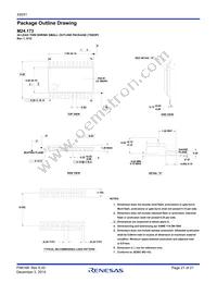 X9251UV24I-2.7 Datasheet Page 21
