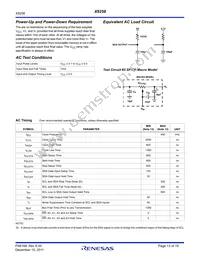 X9258US24IZT2 Datasheet Page 13