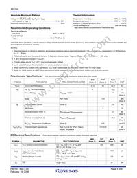 X93155UM8IZ Datasheet Page 3