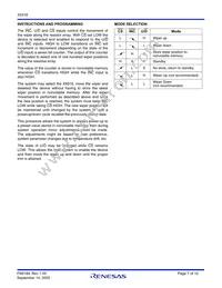 X9318WS8T1 Datasheet Page 7