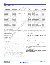 X9418WV24ZT1 Datasheet Page 2