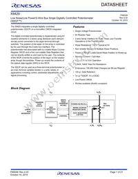 X9429YV14ZT1 Datasheet Cover