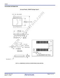 X9438WV24I Datasheet Page 17